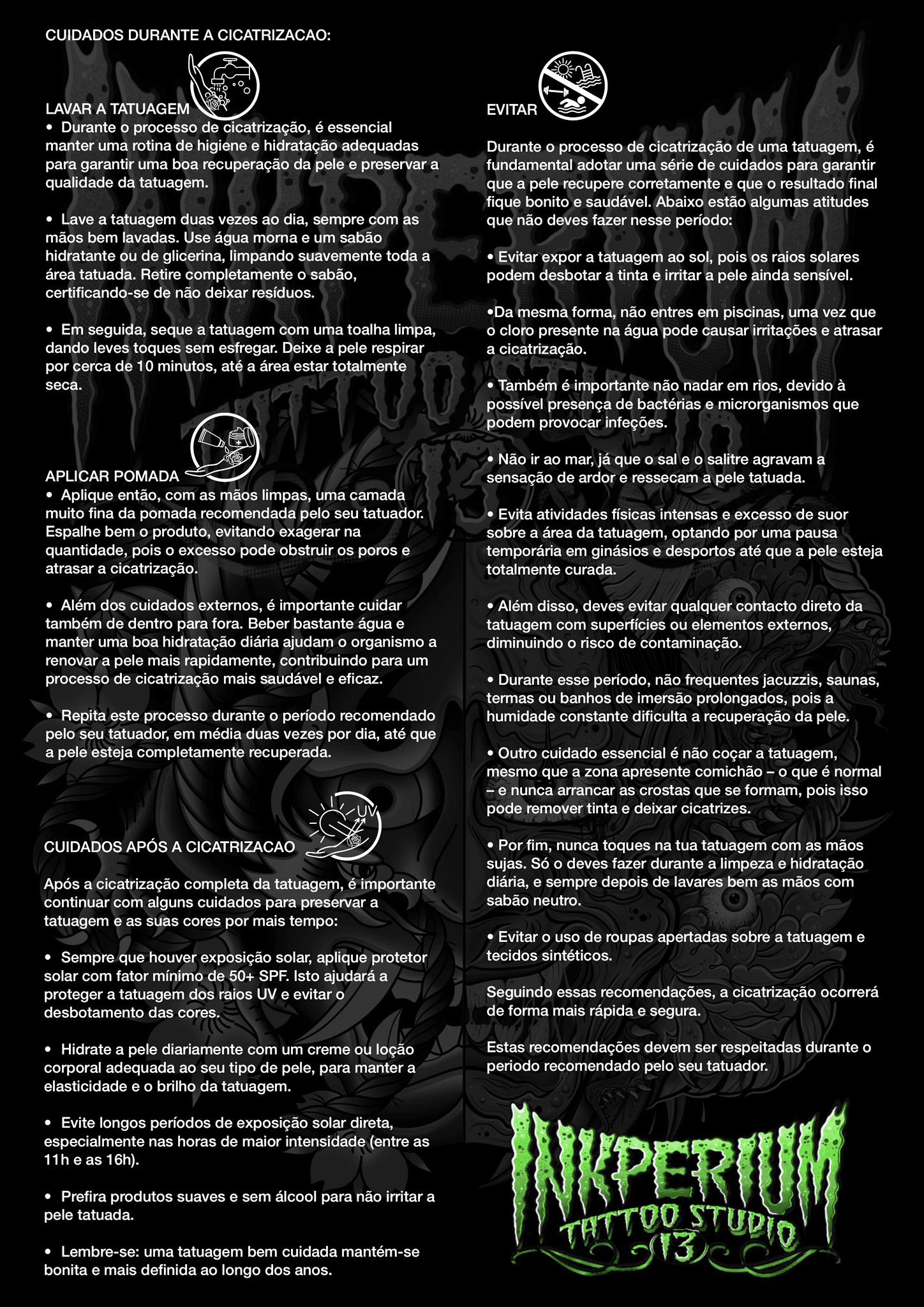 Guia de Cuidados Inkperium 13 - Parte 2